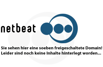 NetBeat Webhosting, www.netbeat.de - soeben freigeschaltete Domain