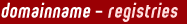 Domainname-Register