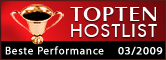 top ten host list