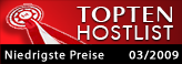 top ten host list